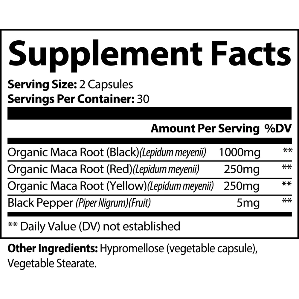 Maca Plus - Natural Extracts